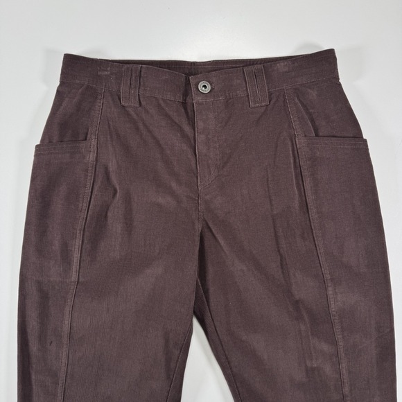 KUHL Lydia Cord Flared Pant Womens 6 Reg Brown Stretch Corduroy Soft Never Worn - Picture 3 of 14